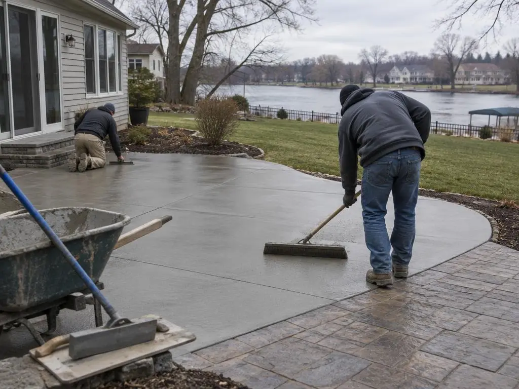 Concrete Patios in Aurora, IL